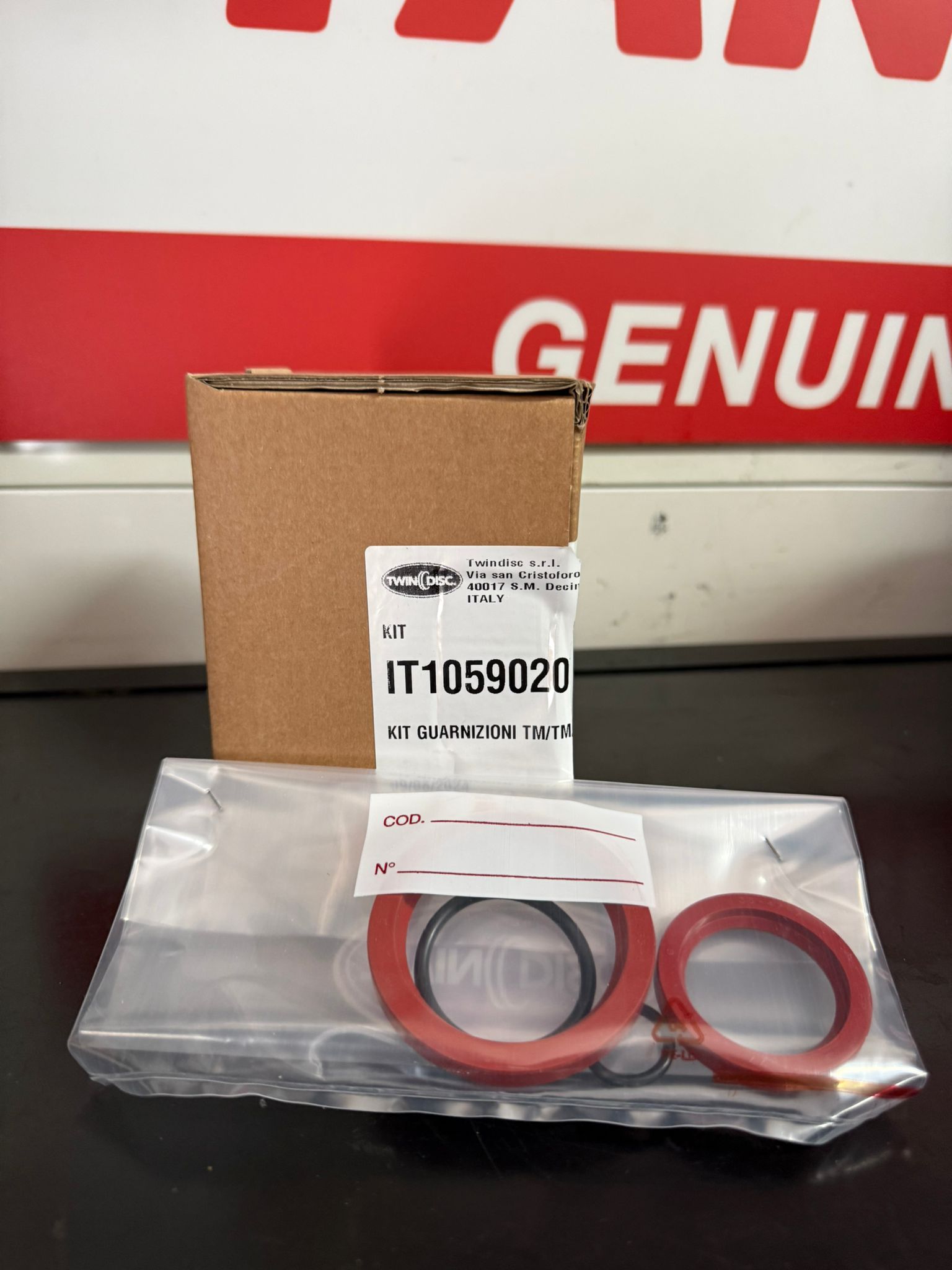 Kit guarnizioni - Gasket Kit TM 93/TM 93A/TM 545A