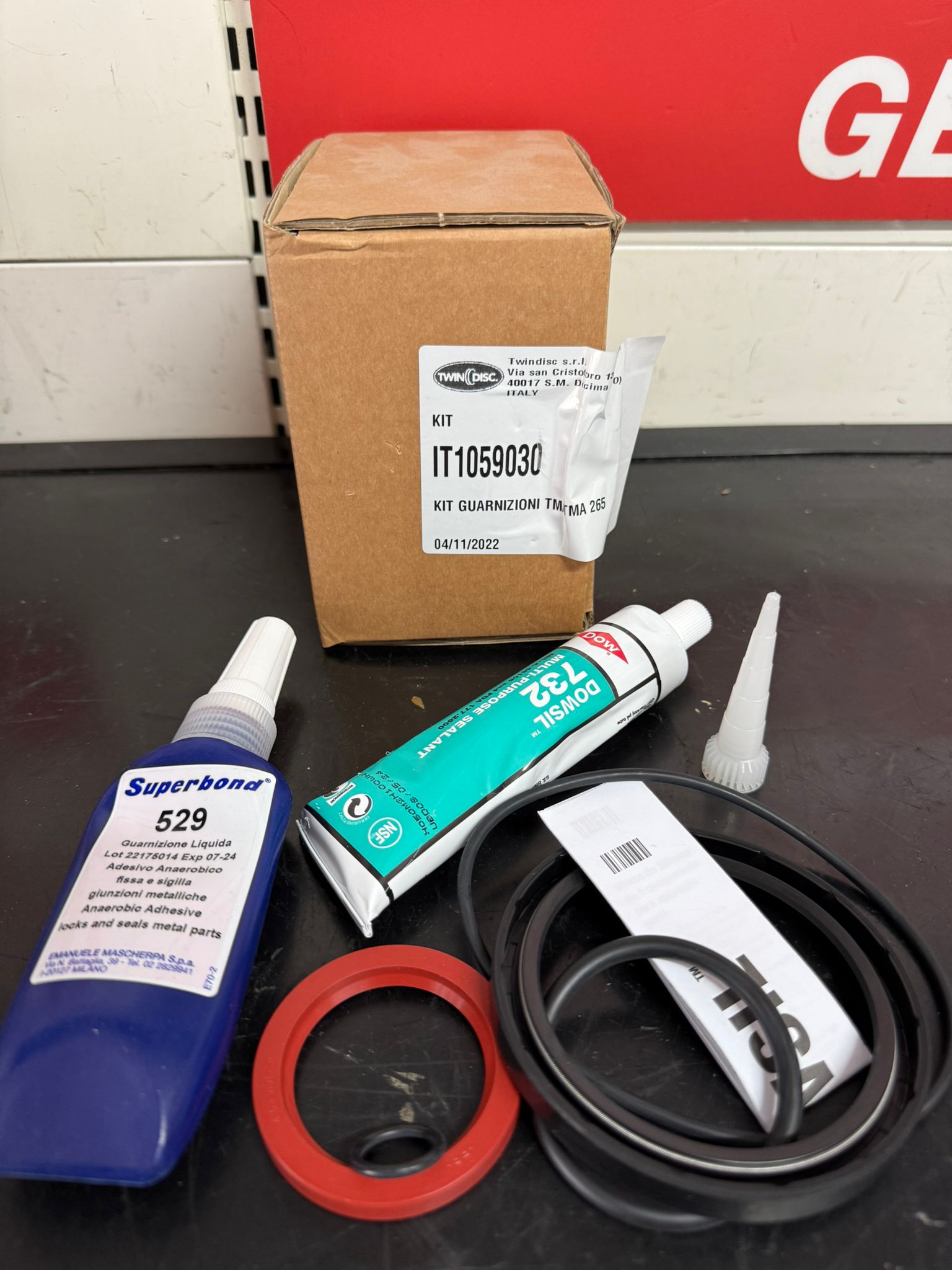 Kit guarnizioni - Gasket Kit TM 265/TM 265A