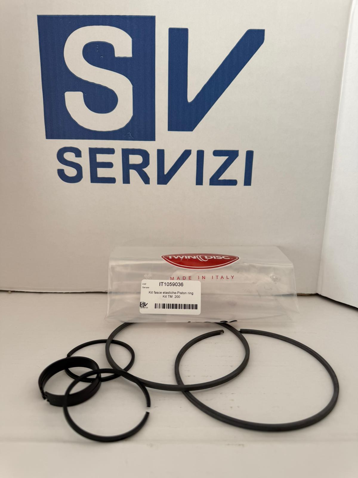 Kit fasce elastiche - Piston ring Kit TM 200
