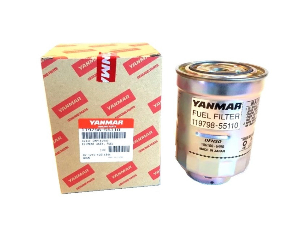 Filtro Gasolio Yanmar Serie 8LV - Yanmar Fuel Filter 119798-55110