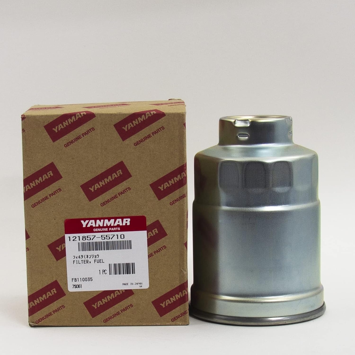 Filtro gasolio Yanmar 4LH 4LHA 4JH - Yanmar Fuel filter 121857-55710