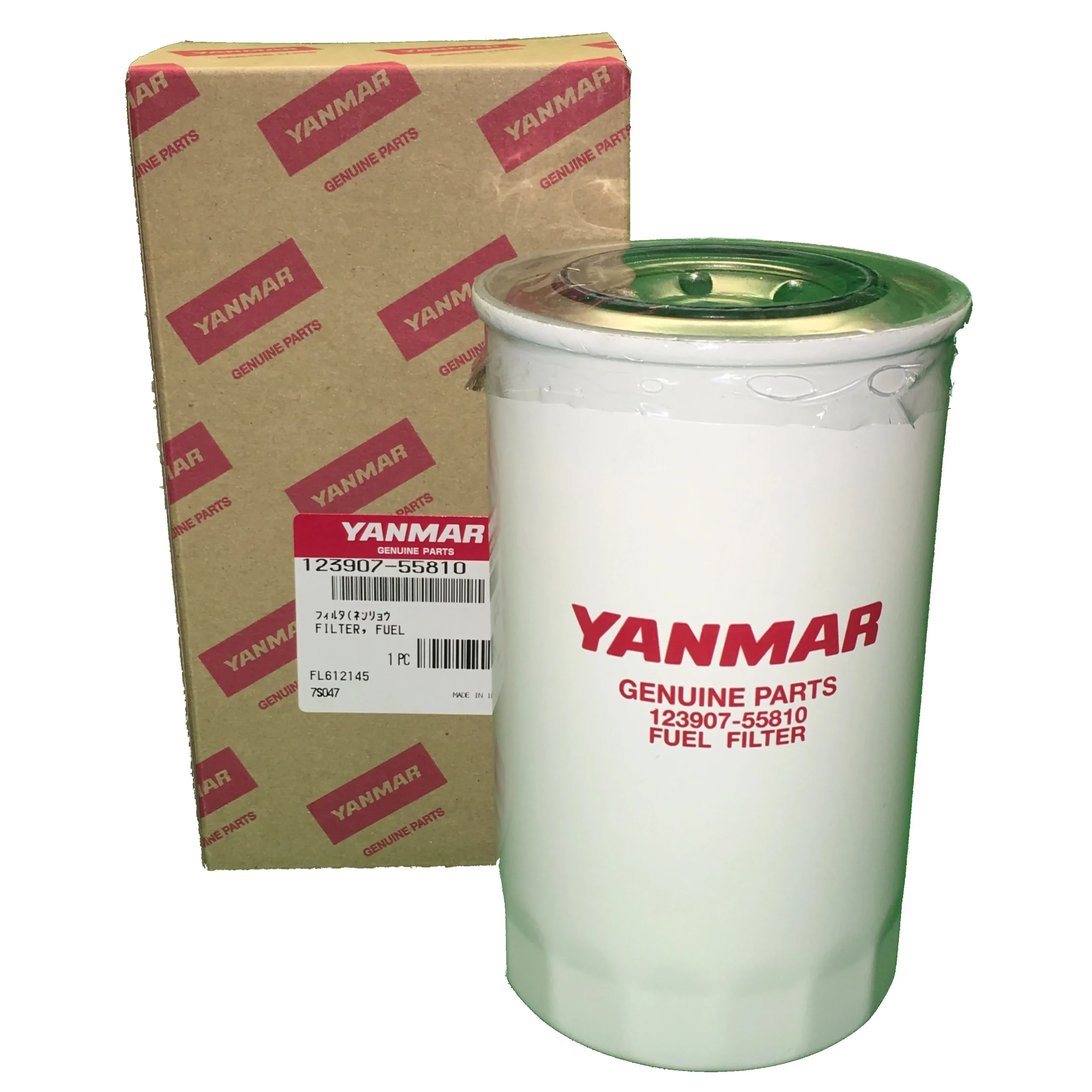 Filtro Carburante Yanmar 4TNV98 - Yanmar Fuel Filter 123907-55810