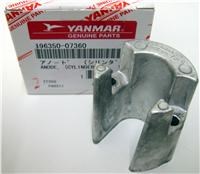 Anodo a collare per trim Yanmar ZT350-ZT370 - Yanmar Trim collar anode 196350-07360