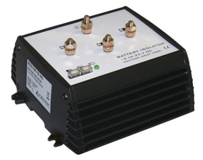 Ripartitore di carica RCE - Electronic battery isolator 150A 1input 3outputs