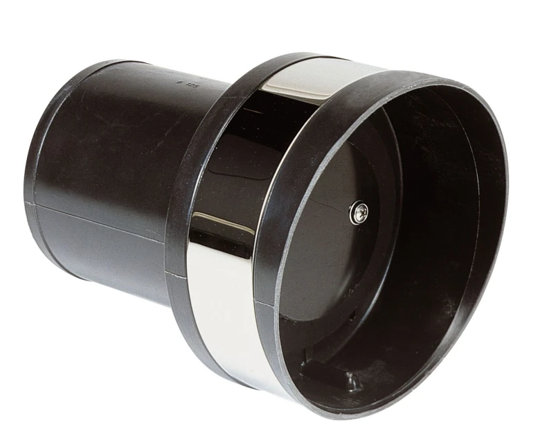 Bocchettone di scarIco in plastica - Plastic transom exhaust connection 127 mm