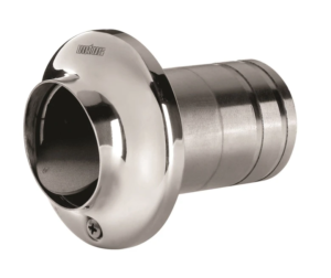 Bocchettone di scarico in inox - Transom exhaust connection 45 mm