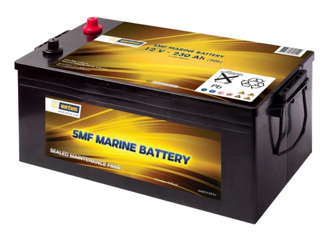Batteria senza manutenzione 220Ah - Maintenance-free battery 220Ah