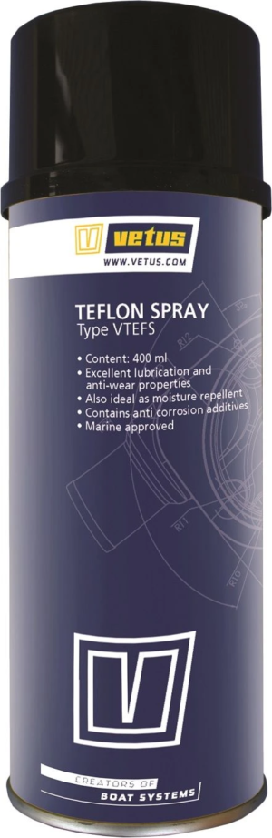Spray al Teflon Vetus 400ml VTEFS - Vetus Teflon Spray 400ml