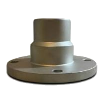 Flangia Conica 1:10 Acciaio 45x147 4 Fori Cono Inverso