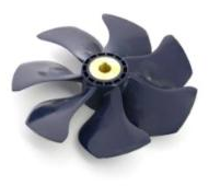 Elica ricambio 7 pale, Ø 300 mm, blu, per 285/300/320 kgf BOW PRO
Codice doganale: 84799020