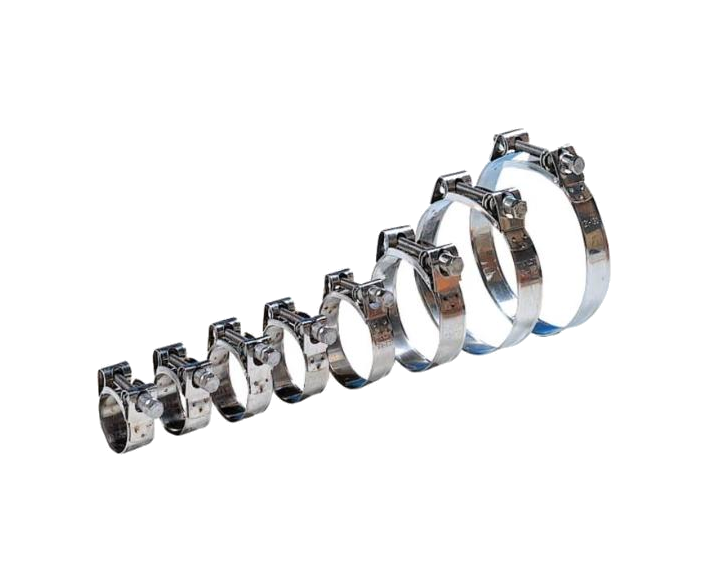 Fascetta pesante, W2 AISI430, 104-112mm