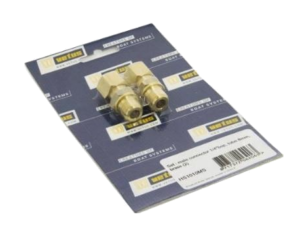 Raccordo Maschio Tubo Ottone  - Male Connector Brass Tube 1/4" BSP 10mm 2x