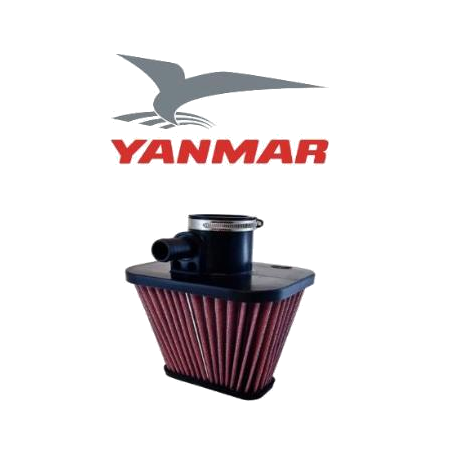 Filtro aria Yanmar 6BY (220-260 hp) - Yanmar Air filter 120660-12510