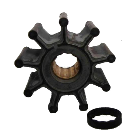 Girante Yanmar 9 Pale Serie 3JH 4JH - Yanmar Impeller 9 Blades 129470-42532