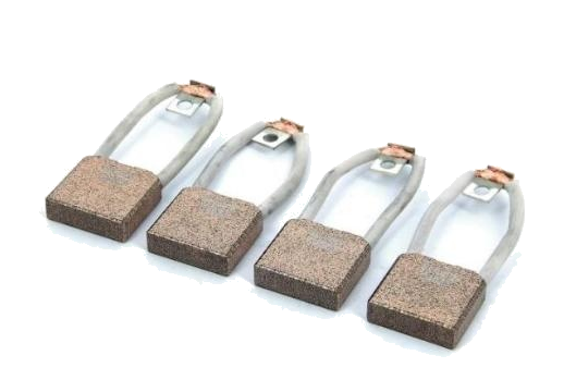 Set 4 spazzole di carbone per elica di prua - Set of 4 carbon brushes for bow thruster