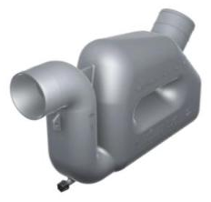 Marmitta in plastica LP60