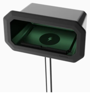 Vano Portacellulare Wireless LED Qi 10W AC-A0710-1 - Qi 10W Recessed Wireless Phone Compartment with LED