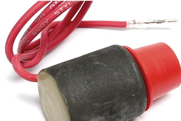 Solenoide 24V cavo rosso
