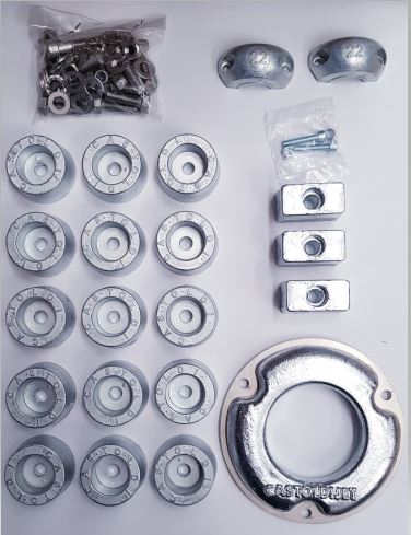 KIT ANODI TD 238 - 240 HC - 240 HCD